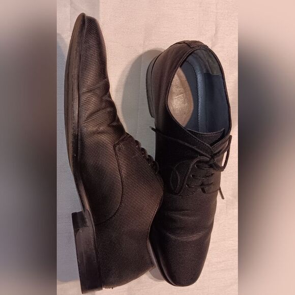 Hugo Boss Textured Leather Oxford Men\'s Size 10 main image 9